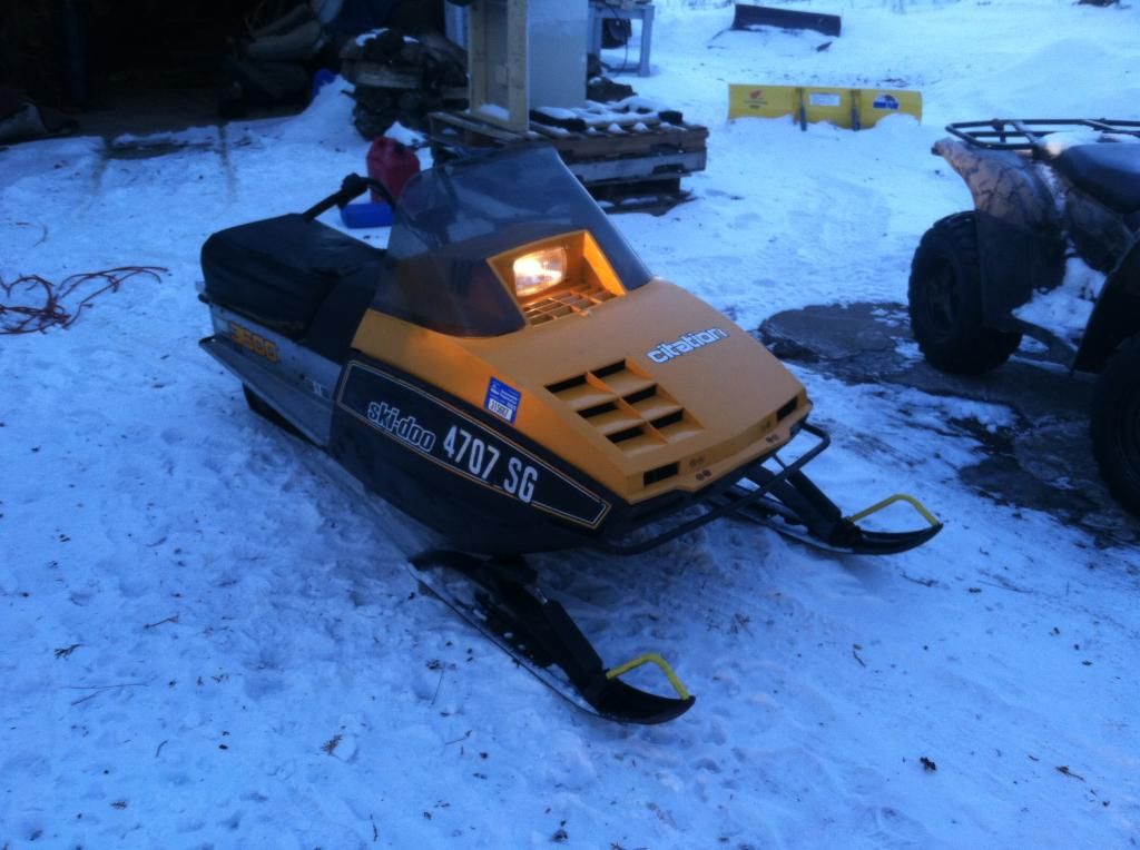 1981 Citation 3500 Clutch SkiDoo Snowmobiles Forum